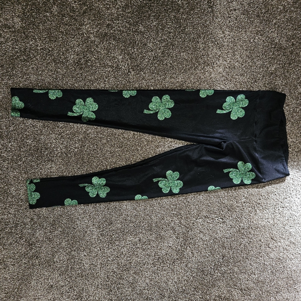 Goldshhep Shamrock leggings